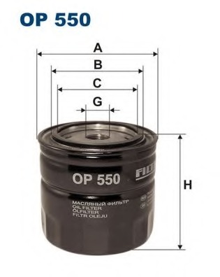OP550 Масляный фильтр