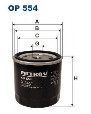 Купить op554 FILTRON Масляный фильтр в интернет-магазине Ravta – самая низкая цена