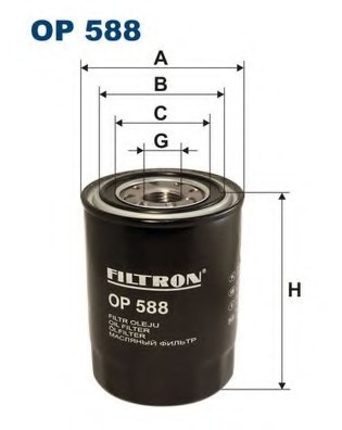 Купить OP588 Filtron Масляный фильтр в интернет-магазине Ravta – самая низкая цена