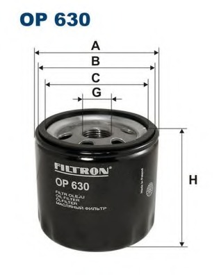 Купить OP630 Filtron Масляный фильтр в интернет-магазине Ravta – самая низкая цена