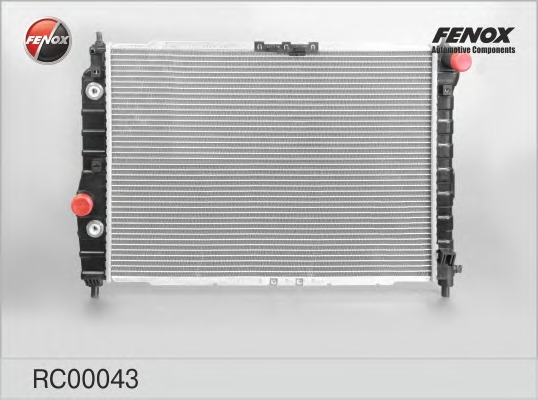 Купить RC00043 FENOX Радиатор, охлаждение двигателя в интернет-магазине Ravta – самая низкая цена
