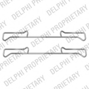 Купить LX0436 Delphi Комплектующие, колодки дискового тормоза в интернет-магазине Ravta – самая низкая цена
