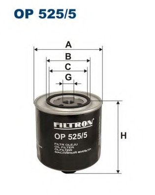 Купить OP525/5 Filtron Масляный фильтр в интернет-магазине Ravta – самая низкая цена