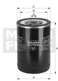WK 731 MANN-FILTER Топливный фильтр