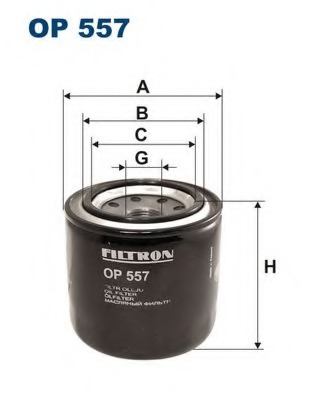 Купить OP557 Filtron Масляный фильтр в интернет-магазине Ravta – самая низкая цена