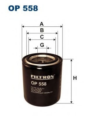 OP558 Filtron Масляный фильтр