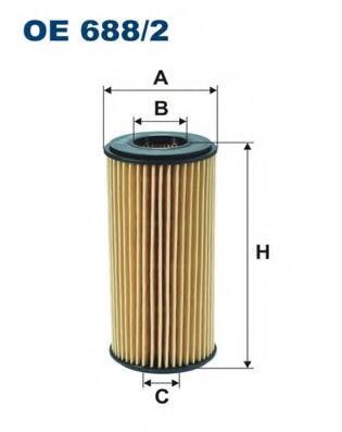 OE688/2 Filtron Масляный фильтр