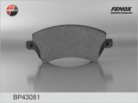 BP43081 FENOX Комплект тормозных колодок, дисковый тормоз