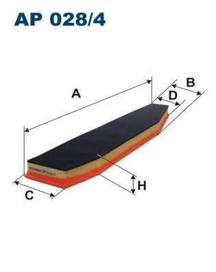 AP028/4 Filtron Воздушный фильтр