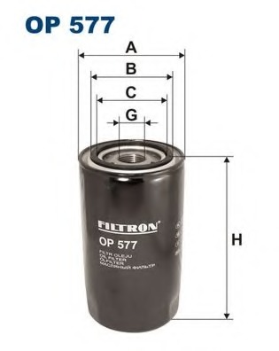op577 FILTRON Масляный фильтр; Масляный фильтр, ступенчатая коробка передач