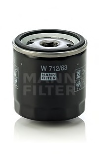 Купить W 712/83 MANN-FILTER Масляный фильтр в интернет-магазине Ravta – самая низкая цена