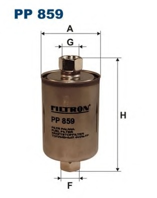 Купить PP859 Filtron Топливный фильтр в интернет-магазине Ravta – самая низкая цена