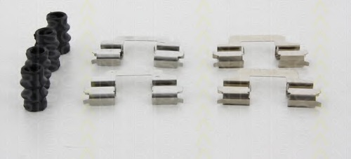 13046027362 ATE Комплектующие, колодки дискового тормоза