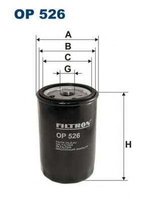 Купить OP526 Filtron Масляный фильтр в интернет-магазине Ravta – самая низкая цена
