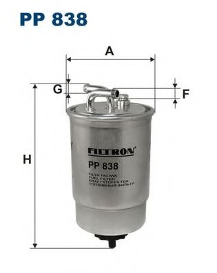 PP838 Топливный фильтр