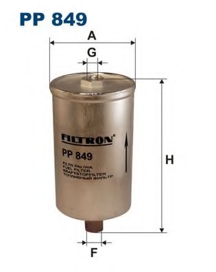 PP849 Filtron Топливный фильтр