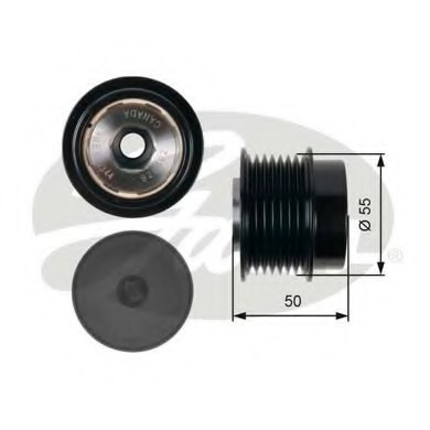 oap7017 GATES Механизм свободного хода генератора