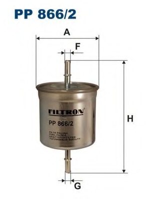PP866/2 Filtron Топливный фильтр
