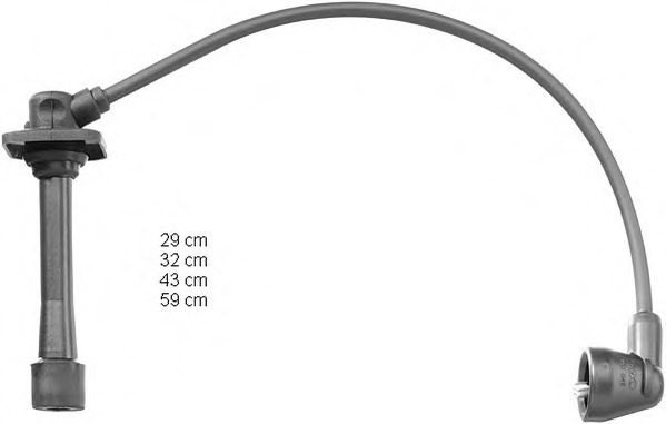 Купить zef1252 BERU Комплект проводов зажигания в интернет-магазине Ravta – самая низкая цена