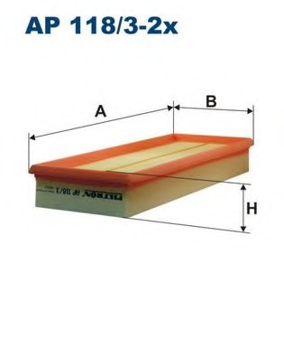 AP118/3-2x Воздушный фильтр