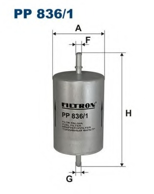 Купить PP836/1 Filtron Топливный фильтр в интернет-магазине Ravta – самая низкая цена