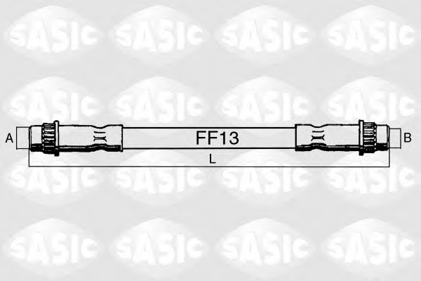 sbh0285 SASIC Тормозной шланг