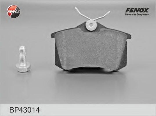 BP43014 FENOX Комплект тормозных колодок, дисковый тормоз