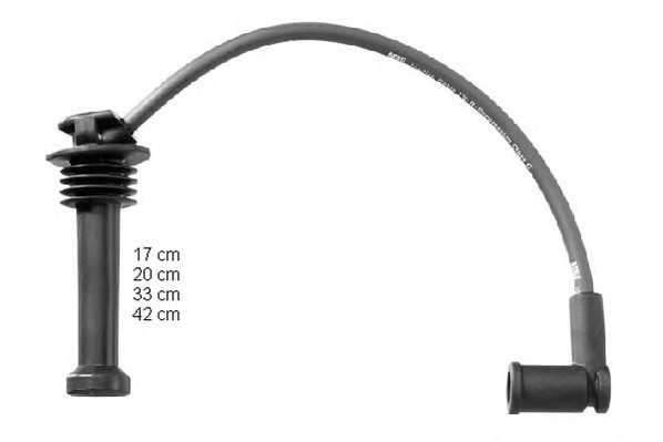 Купить ZEF1549 Beru Комплект проводов зажигания в интернет-магазине Ravta – самая низкая цена