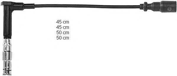 Купить ZEF642 Beru Комплект проводов зажигания в интернет-магазине Ravta – самая низкая цена