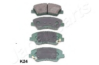 pa-k24af JAPANPARTS Комплект тормозных колодок, дисковый тормоз