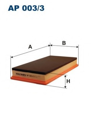 AP003/3 Filtron Воздушный фильтр