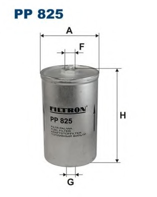 PP825 Filtron Топливный фильтр