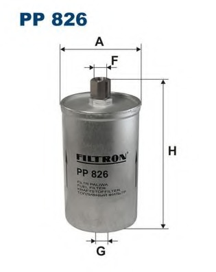Купить PP826 Filtron Топливный фильтр в интернет-магазине Ravta – самая низкая цена