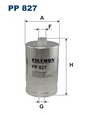 Купить PP827 Filtron Топливный фильтр в интернет-магазине Ravta – самая низкая цена