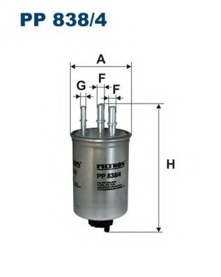 PP838/4 Filtron Топливный фильтр