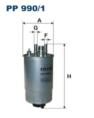 PP990/1 Filtron Топливный фильтр