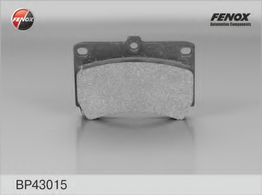 BP43015 FENOX Комплект тормозных колодок, дисковый тормоз