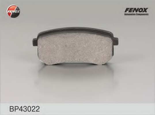 BP43022 FENOX Комплект тормозных колодок, дисковый тормоз