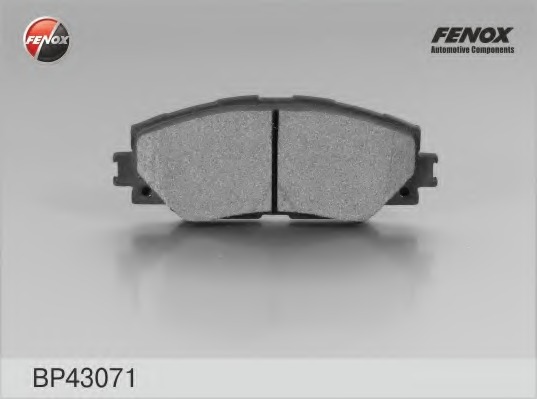 BP43071 FENOX Комплект тормозных колодок, дисковый тормоз