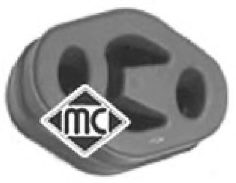 04269 Metalcaucho Кронштейн, система выпуска ОГ