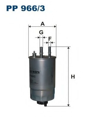 PP966/3 Топливный фильтр