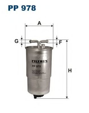 pp978 FILTRON Топливный фильтр