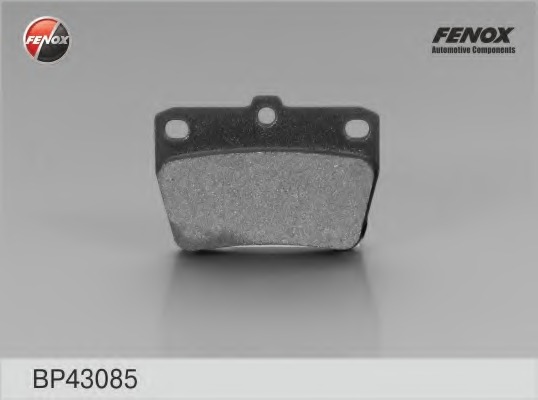 BP43085 FENOX Комплект тормозных колодок, дисковый тормоз