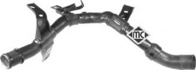 03198 Metalcaucho Шланг радиатора