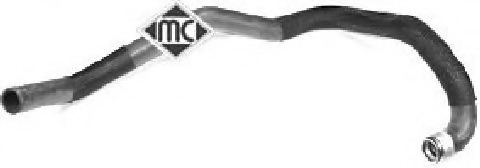 08597 Metalcaucho Шланг радиатора