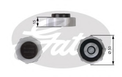 Купить RC222 GATES Крышка, резервуар охлаждающей жидкости в интернет-магазине Ravta – самая низкая цена
