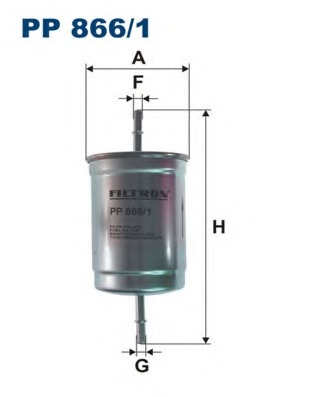 Купить PP866/1 Filtron Топливный фильтр в интернет-магазине Ravta – самая низкая цена