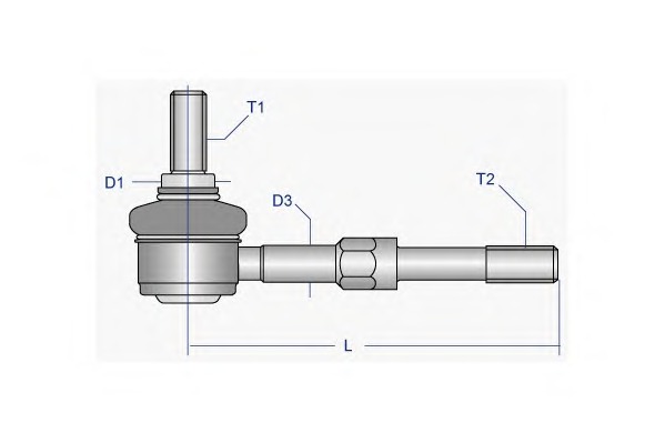 NI-LS-2778 MOOG Тяга / стойка, стабилизатор