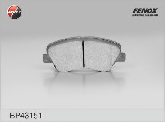 bp43151 FENOX Комплект тормозных колодок, дисковый тормоз