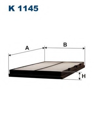 k1145 FILTRON Фильтр, воздух во внутренном пространстве